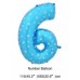 Number Balloons (Sky blue color)